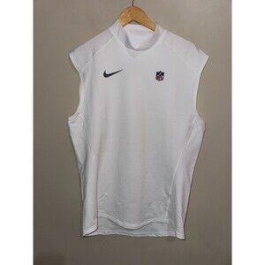 Nike NFL On Field Player Issued Compression Tank Turtle Neck CW6084-100 Mens XL